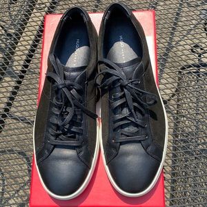 Hugo Boss Sneaker- Black Leather & Suede